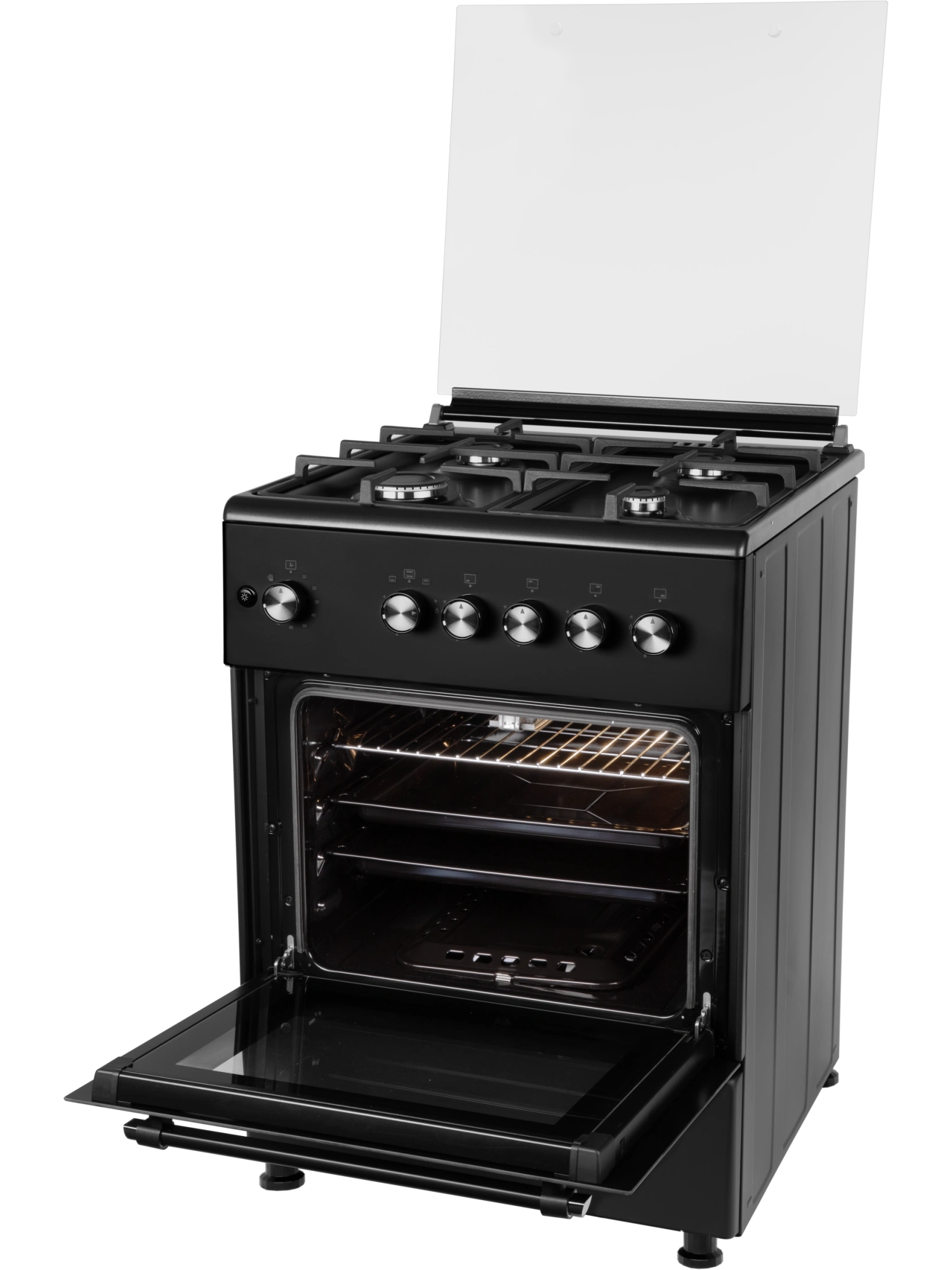 картинка Газовая кухонная плита Nord GG 6064 B черный 