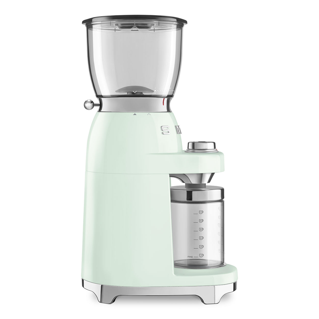 картинка Кофемолка Smeg CGF01PGEU  картинка Кофемолка Smeg CGF01PGEU