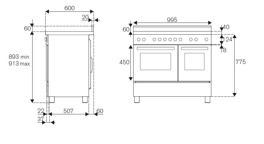 картинка Комбинированная кухонная плита Bertazzoni MAS106L2EXT нержавеющая сталь  картинка Комбинированная кухонная плита Bertazzoni MAS106L2EXT нержавеющая сталь