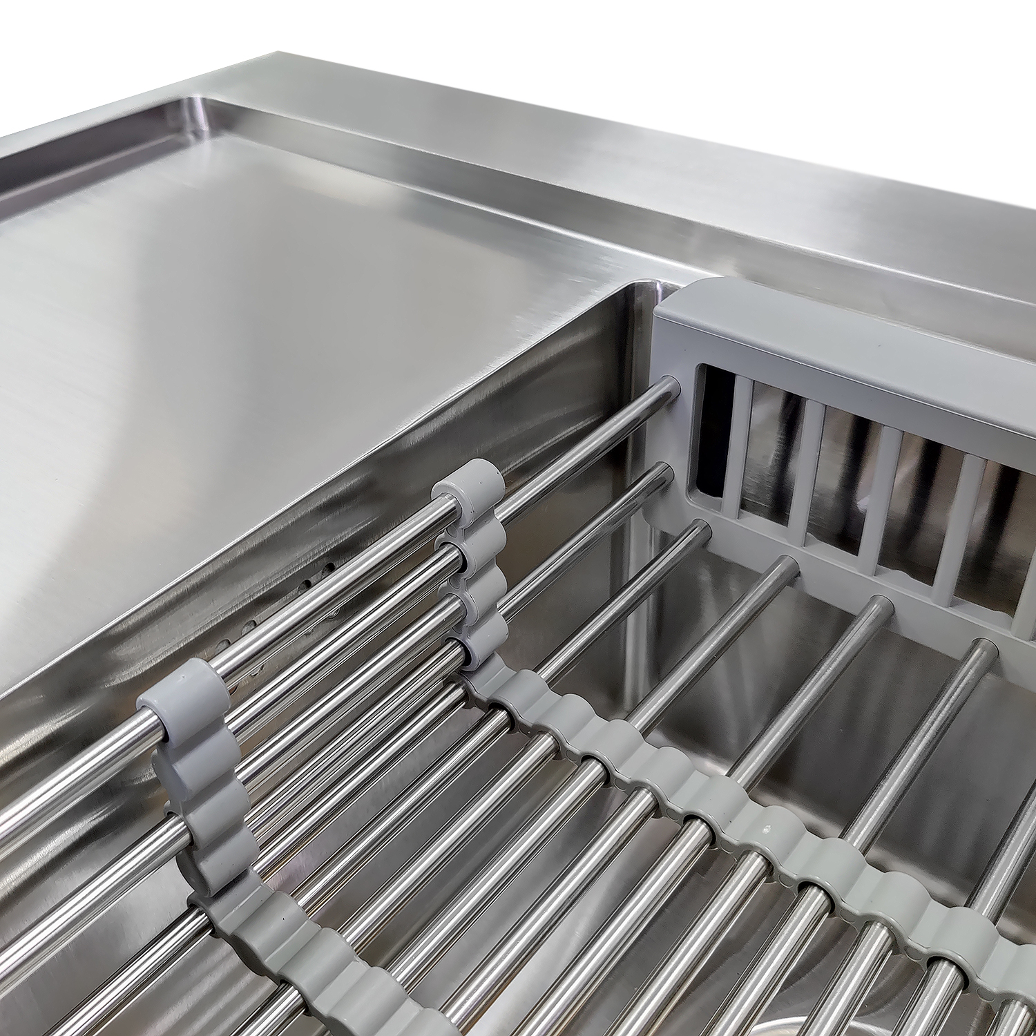 картинка Кухонная мойка Gerda GS 6548L S сатин  