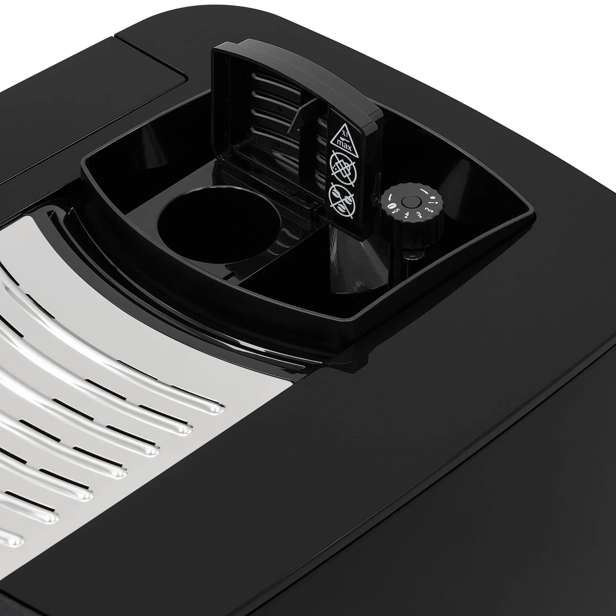 картинка Кофемашина встраиваемая Krona ONYX 45H coffee BL/BL  картинка Кофемашина встраиваемая Krona ONYX 45H coffee BL/BL