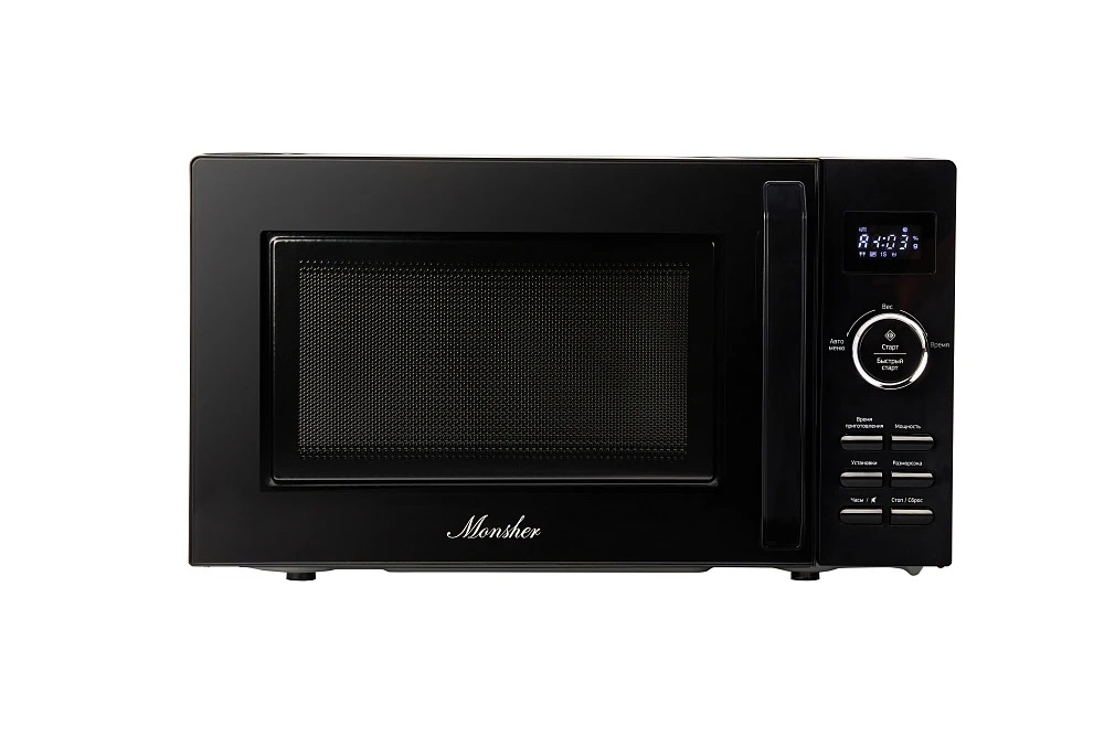 картинка Микроволновая печь Monsher MTW 202 NOIR  картинка Микроволновая печь Monsher MTW 202 NOIR