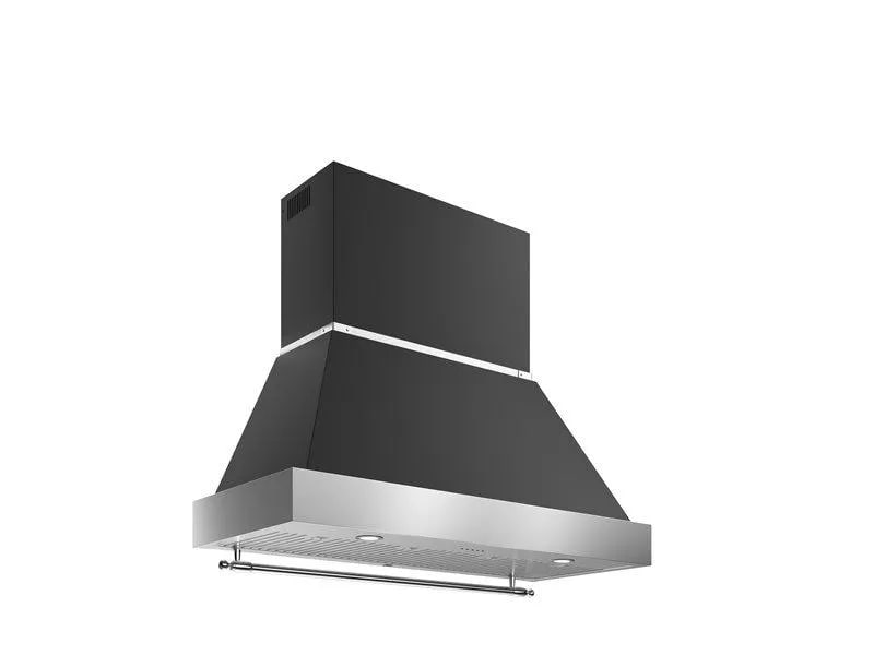 картинка Кухонная вытяжка Bertazzoni K120HERTX+KC48HERTNE чёрный 