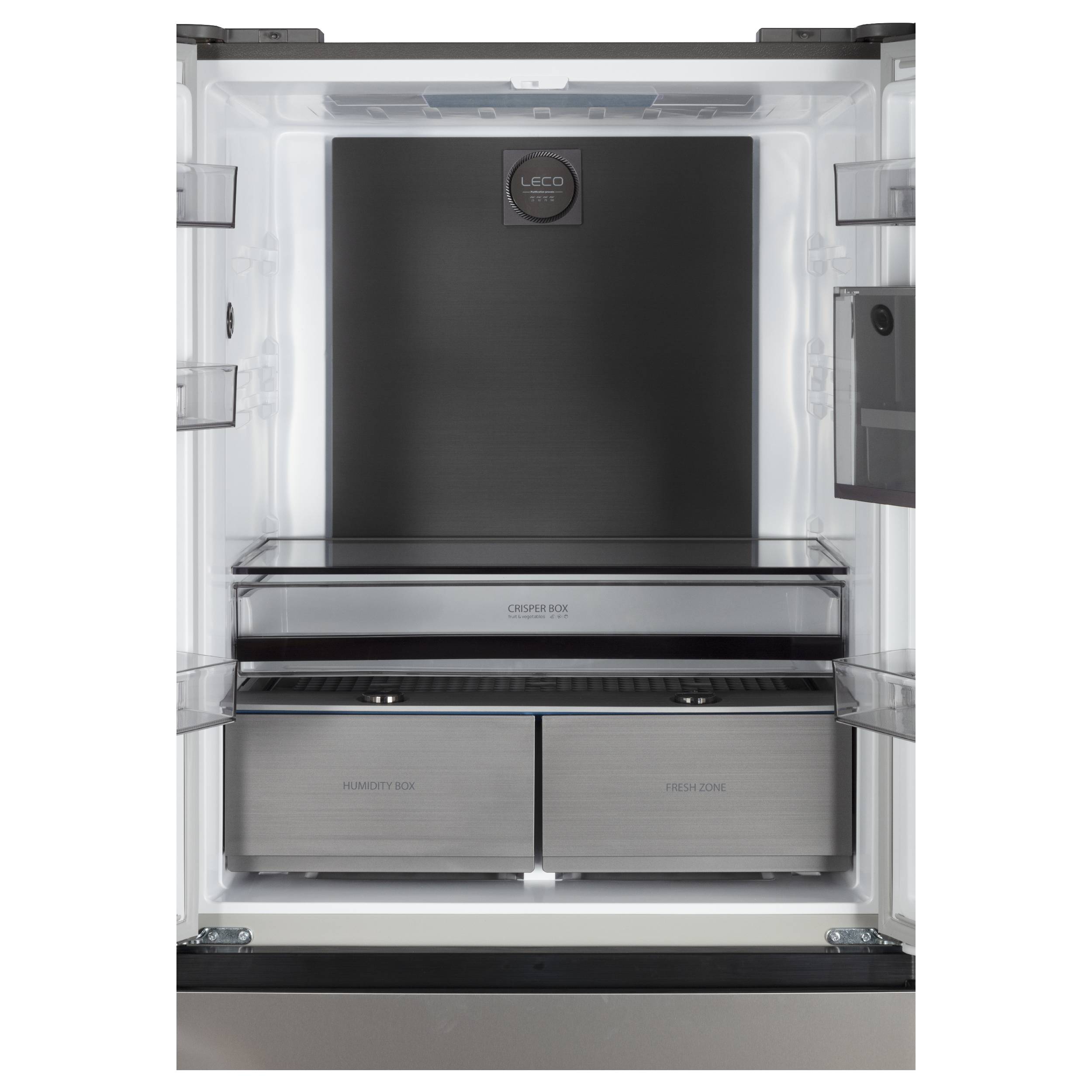 картинка Отдельностоящий холодильник Korting KNFF 82535 X 