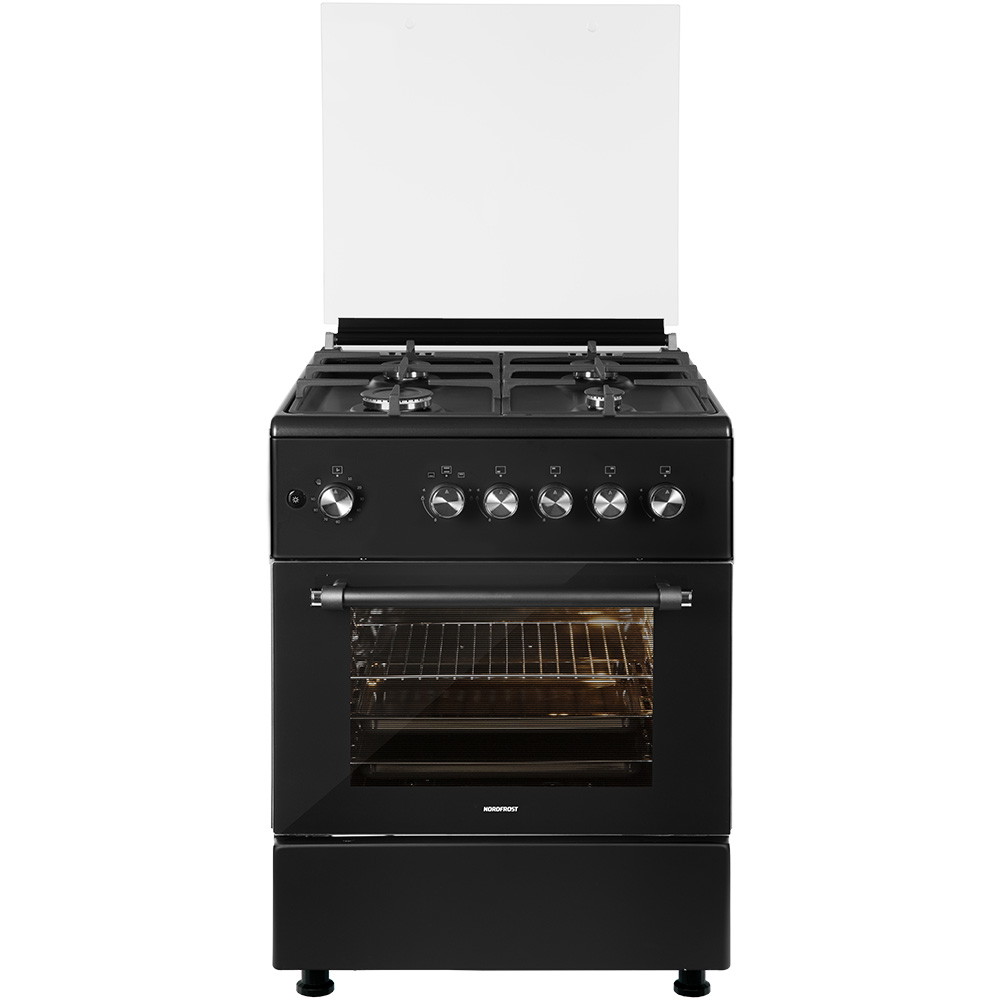 картинка Газовая кухонная плита Nordfrost GG 6064 B  картинка Газовая кухонная плита Nordfrost GG 6064 B