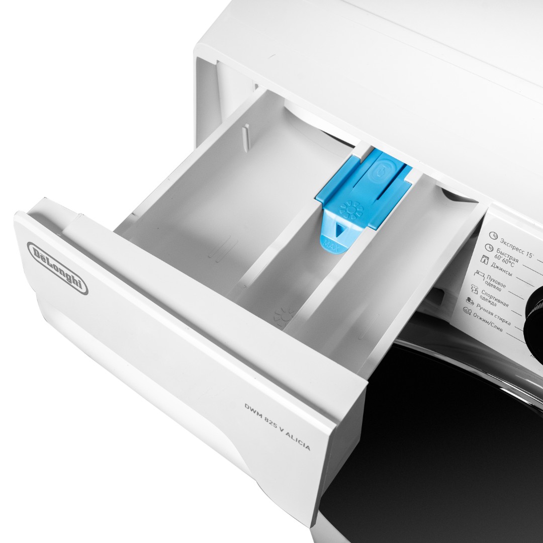 картинка Стиральная машина с паром Delonghi DWM 825 V ALICIA  картинка Стиральная машина с паром Delonghi DWM 825 V ALICIA