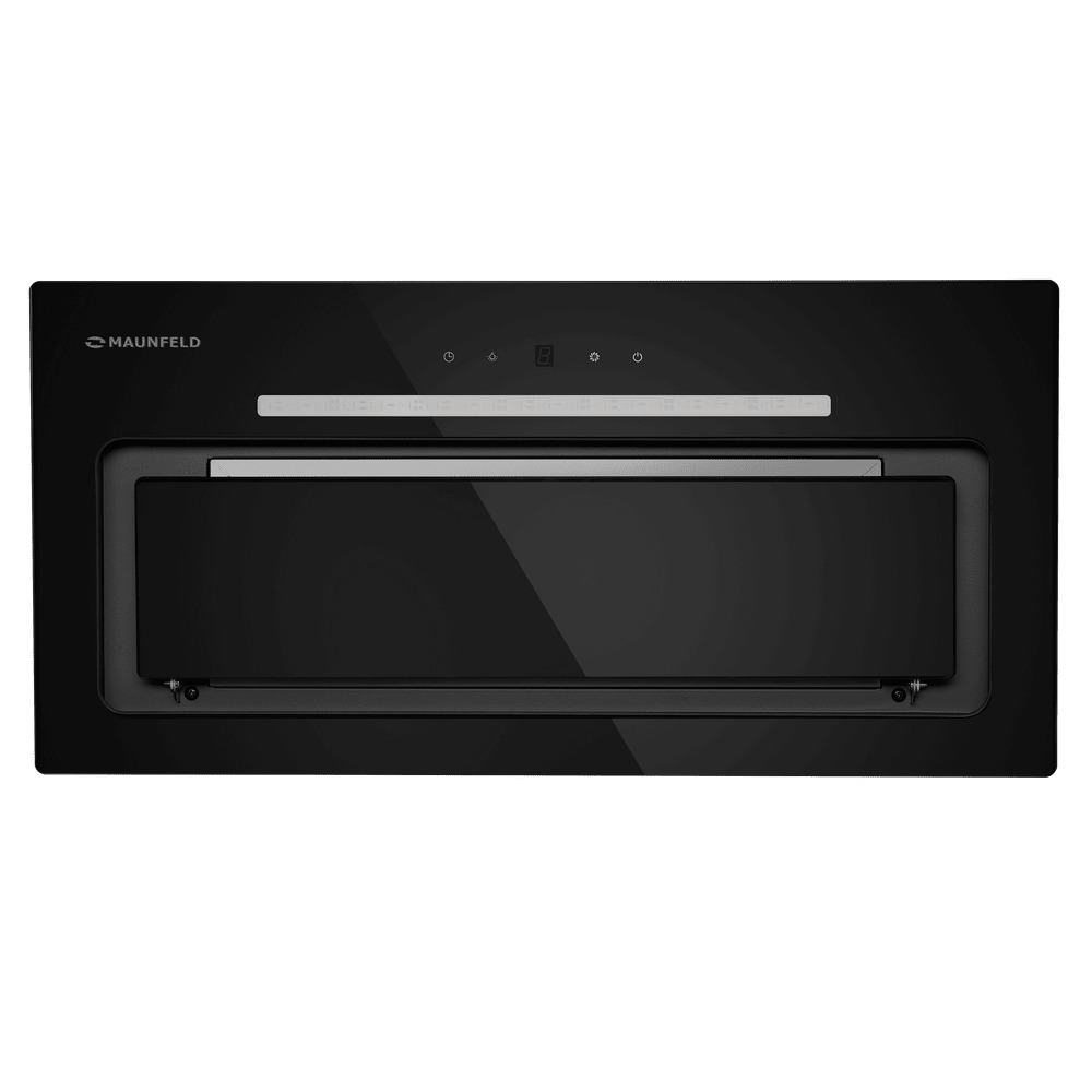 картинка Кухонная вытяжка Maunfeld TRAPEZE 602SGG BLACK 