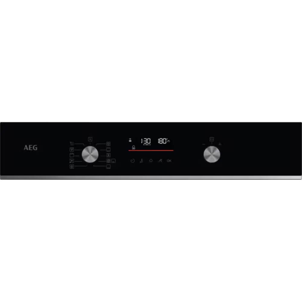 картинка Электрический духовой шкаф  с функцией пара Aeg OA5PB531AB черный 