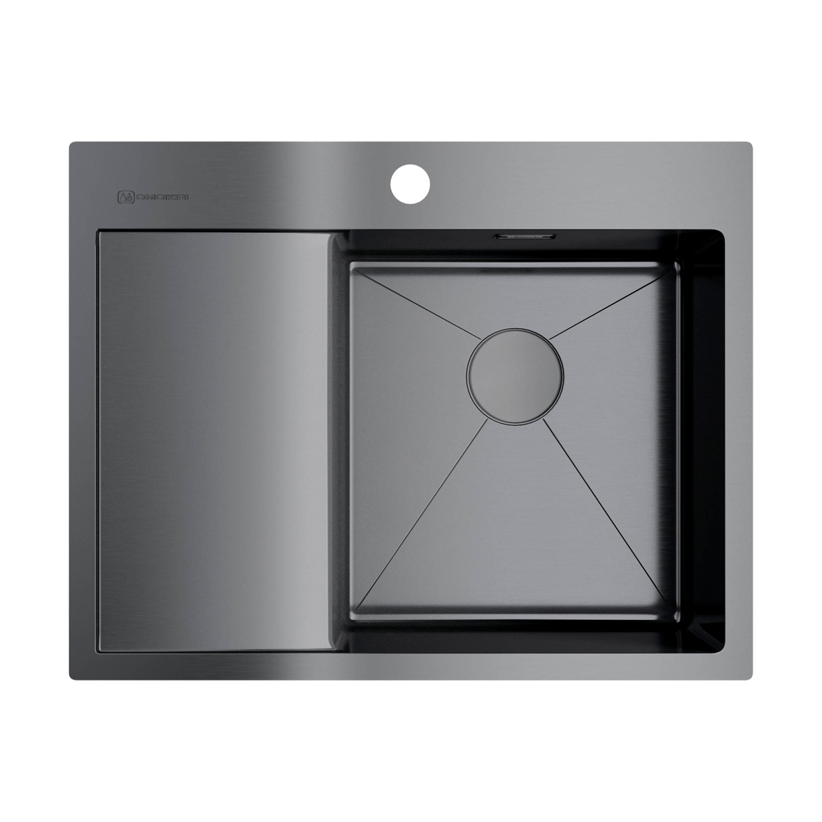 картинка Мойка Omoikiri Akisame-65-GM-R  картинка Мойка Omoikiri Akisame-65-GM-R