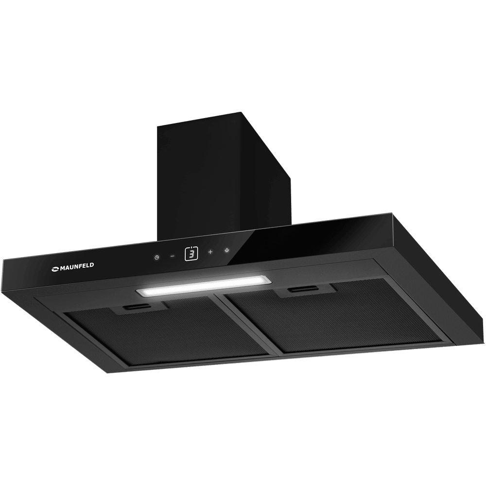 картинка Кухонная вытяжка Maunfeld Breeze 90 черный 