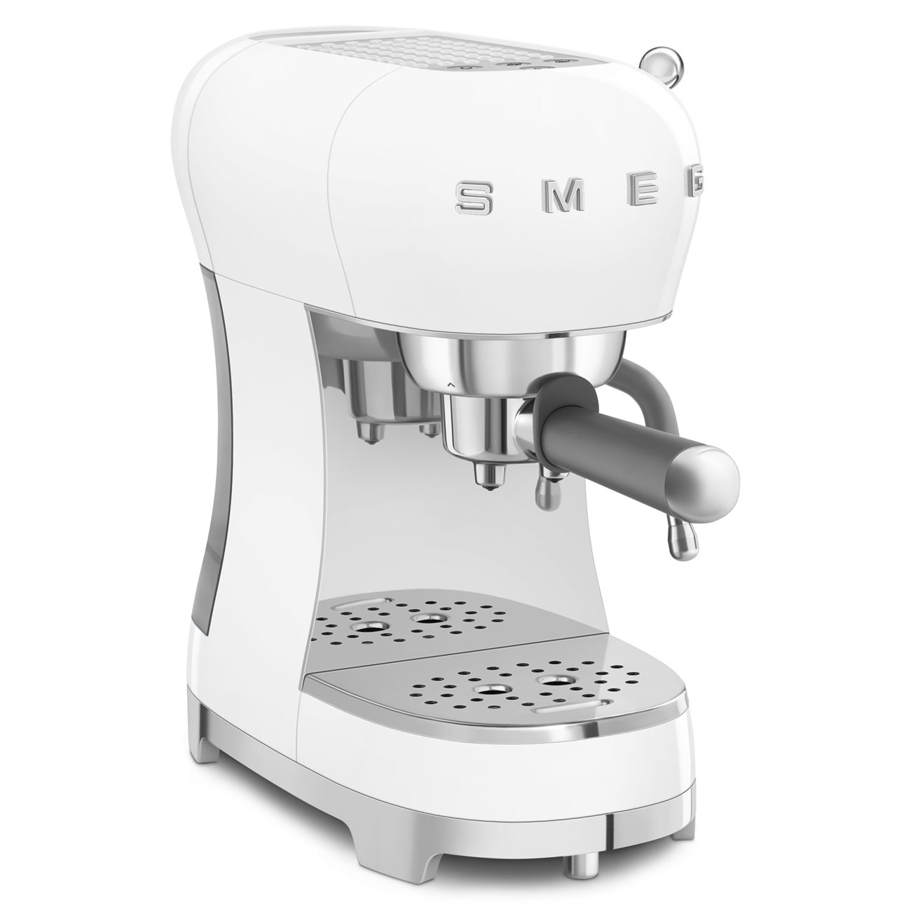 картинка Кофеварка Smeg ECF02WHEU  картинка Кофеварка Smeg ECF02WHEU