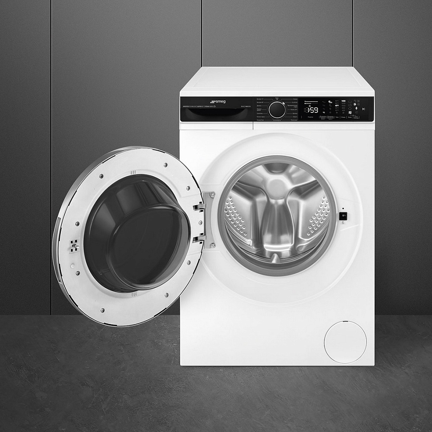 картинка Стиральная машина с паром Smeg WM3T04RU4 