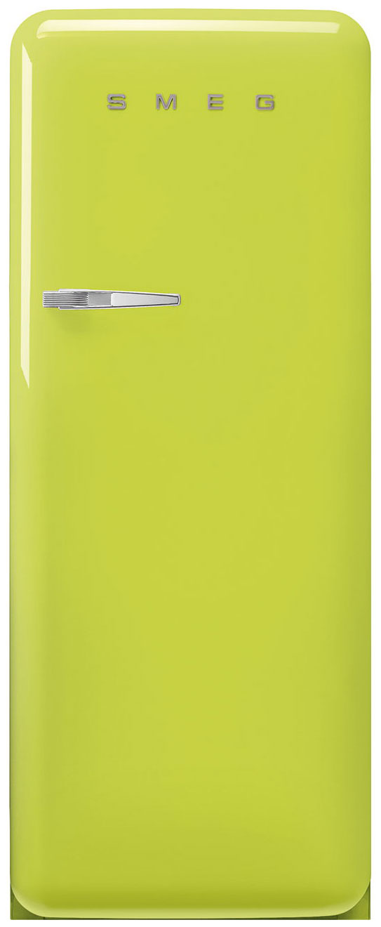картинка Отдельностоящий холодильник Smeg FAB28RLI5 лайм  картинка Отдельностоящий холодильник Smeg FAB28RLI5 лайм