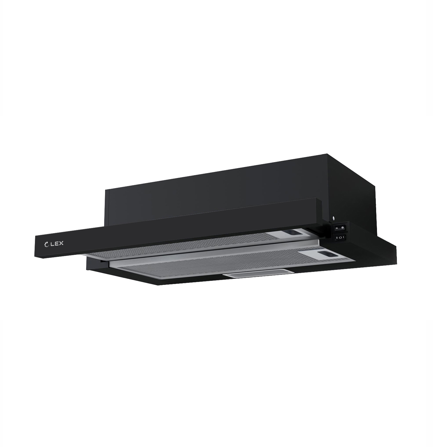 картинка Кухонная вытяжка Lex HIDE 600 BLACK  картинка Кухонная вытяжка Lex HIDE 600 BLACK