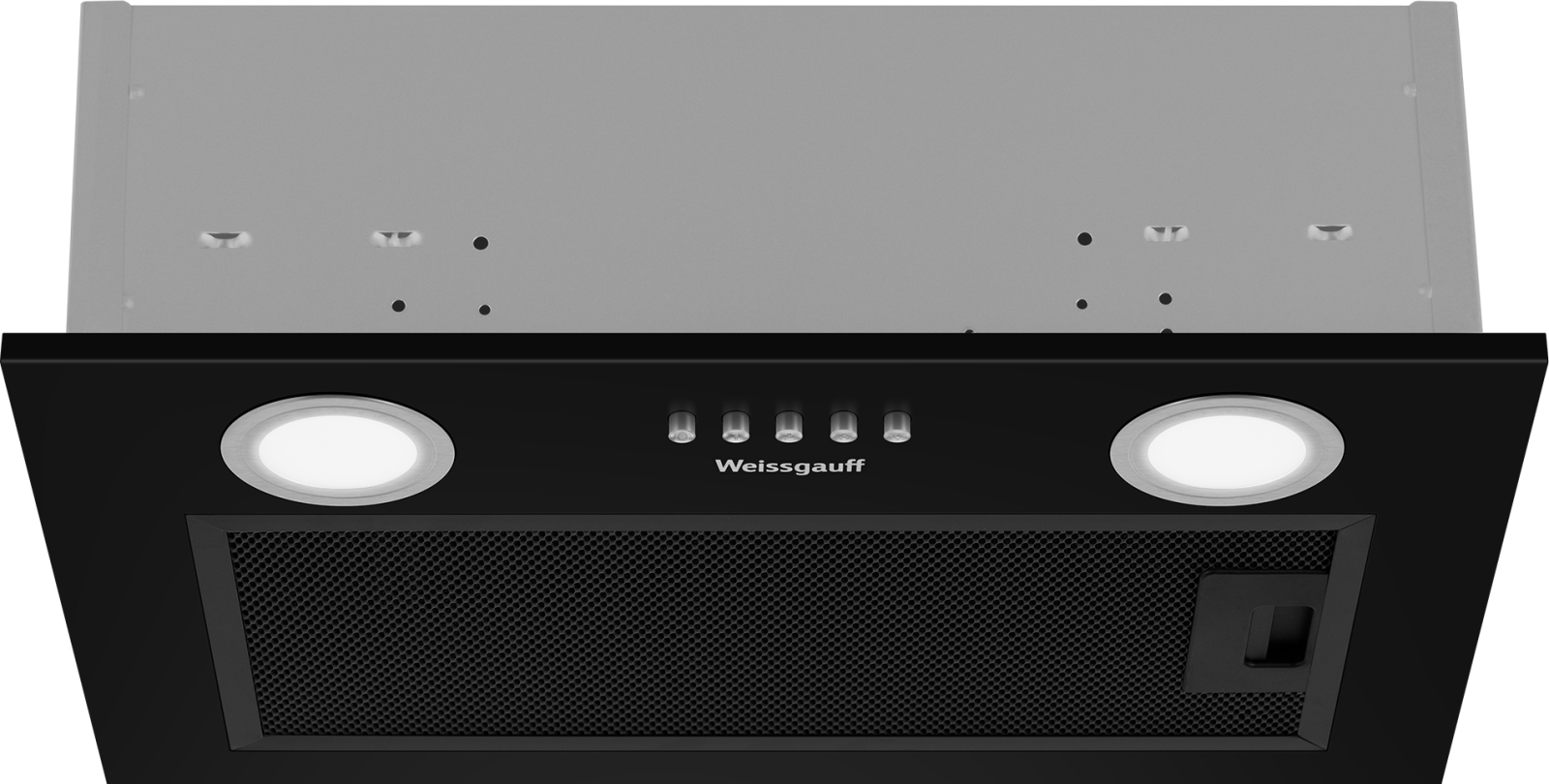 картинка Кухонная вытяжка Weissgauff BOX 456 Black 