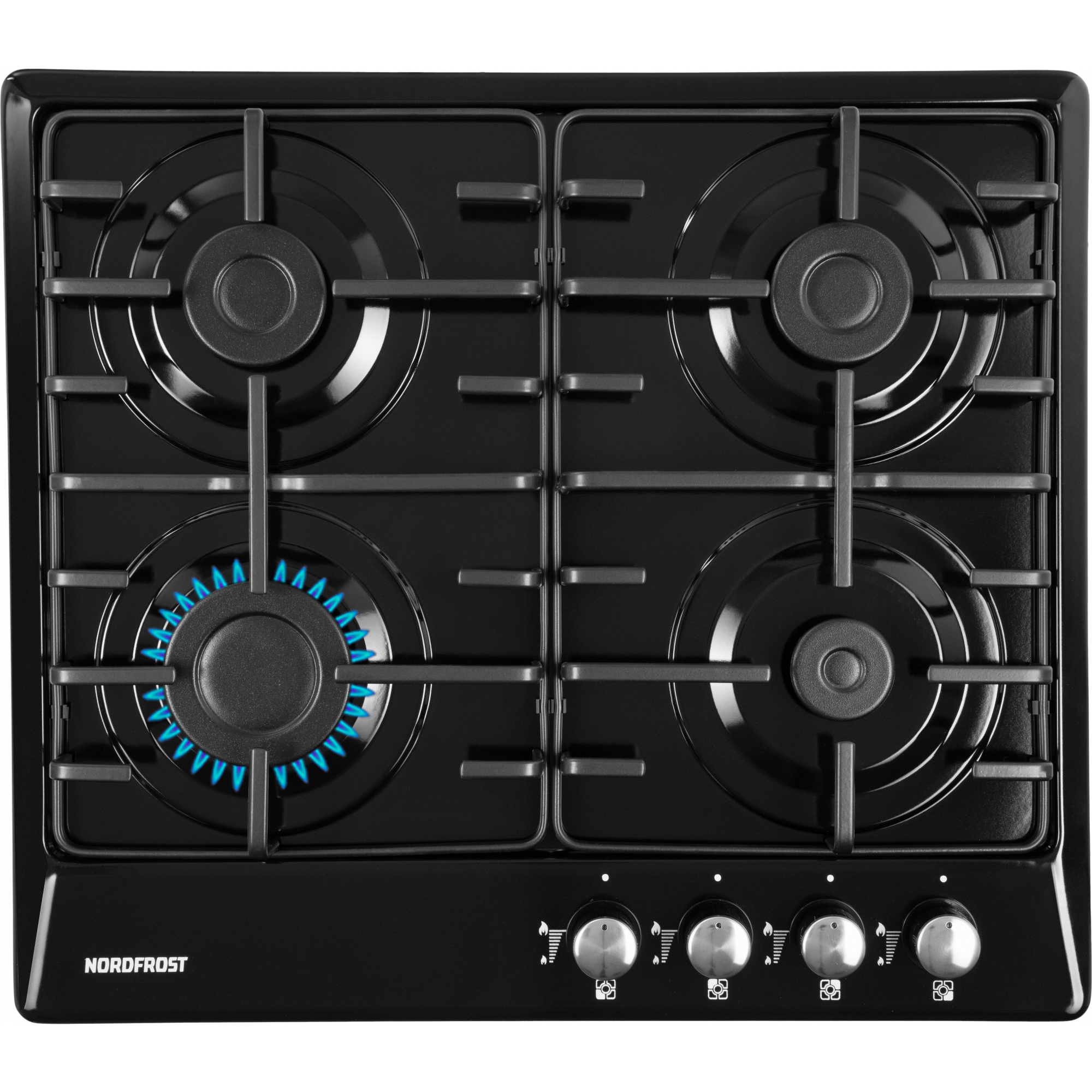 картинка Газовая варочная панель NordFrost HS 6040 B 