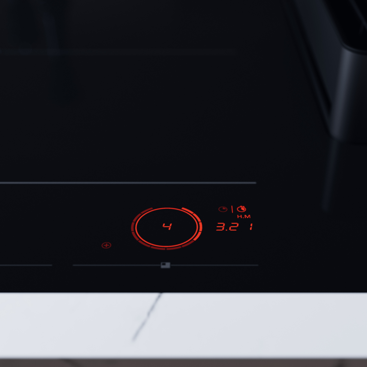 картинка Варочная панель со встроенной вытяжкой Asko HIHD854GF 