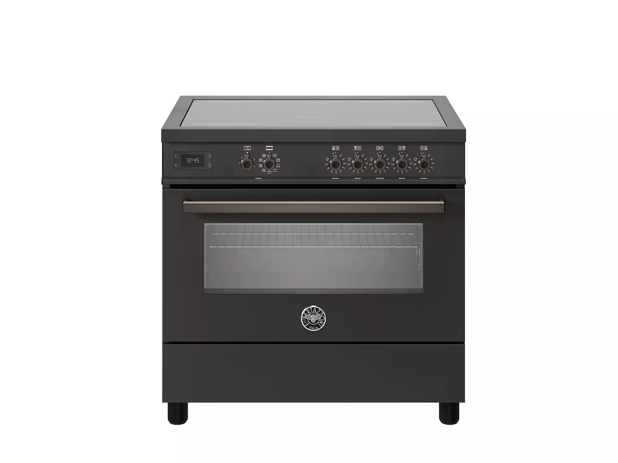 картинка Комбинированная кухонная плита Bertazzoni PRO95I1ECAT карбонио  картинка Комбинированная кухонная плита Bertazzoni PRO95I1ECAT карбонио