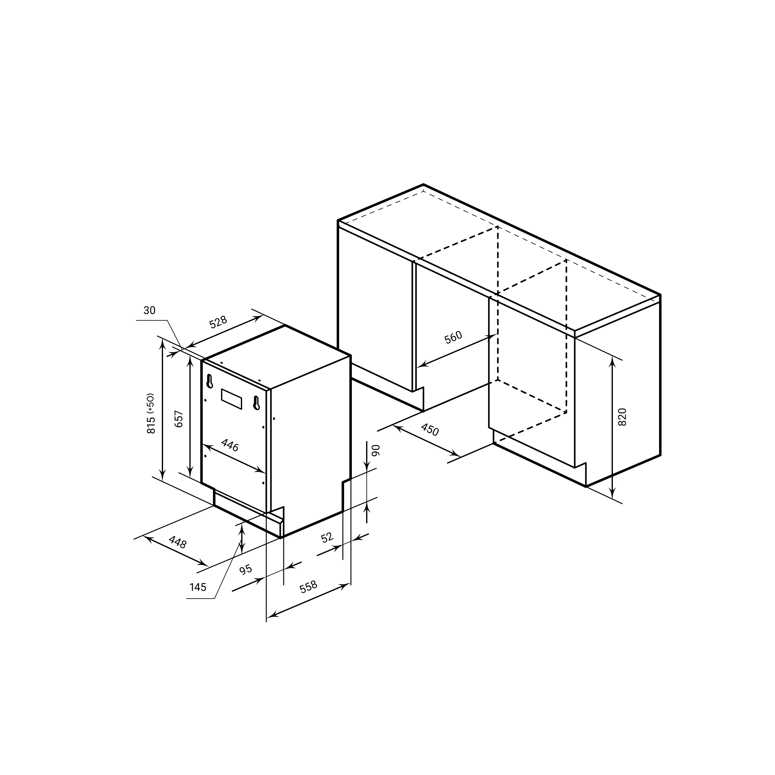 картинка Посудомоечная машина Lex PM 4573N 