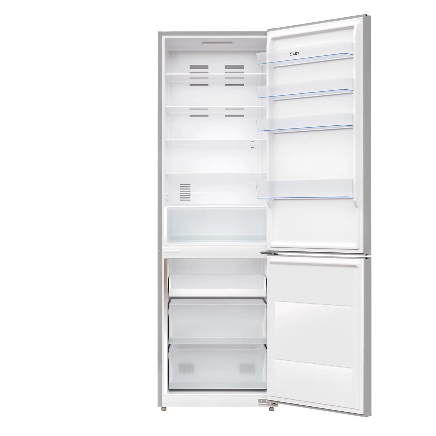 картинка Отдельностоящий холодильник Lex LKB201IXIDMAX 