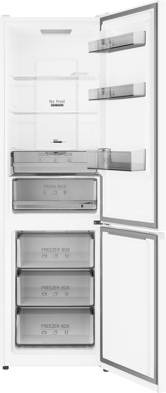 картинка Отдельностоящий холодильник Weissgauff WRK 2000 Total NoFrost Inverter White 