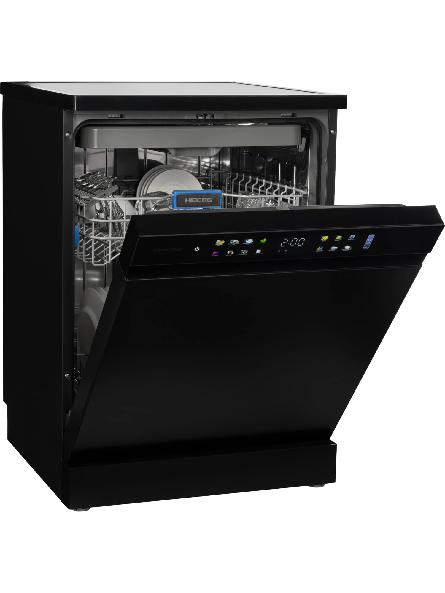 картинка Посудомоечная машина Hiberg i-F 6815 LB  картинка Посудомоечная машина Hiberg i-F 6815 LB