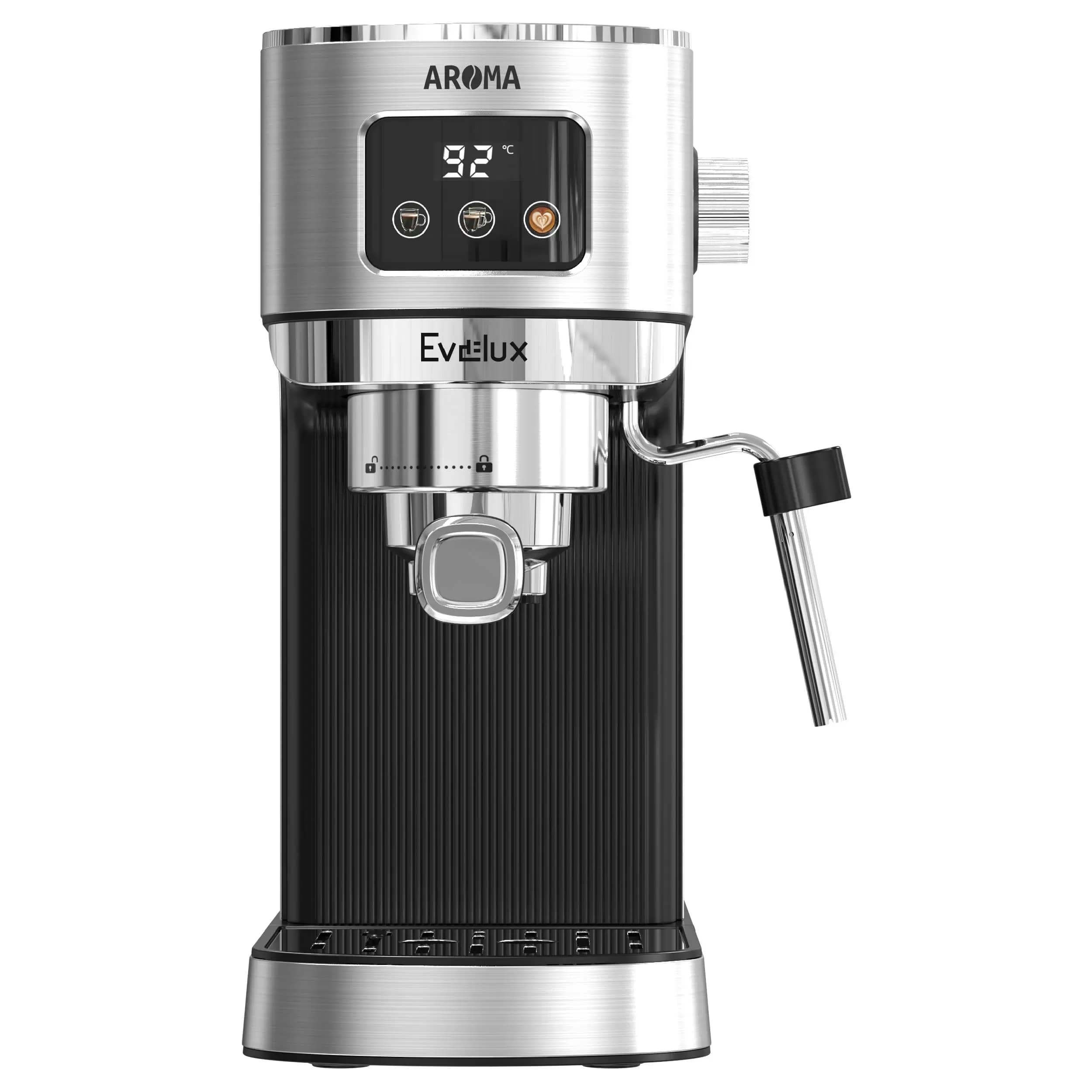картинка Кофемашина Evelux ECM 1009 AROMA  картинка Кофемашина Evelux ECM 1009 AROMA