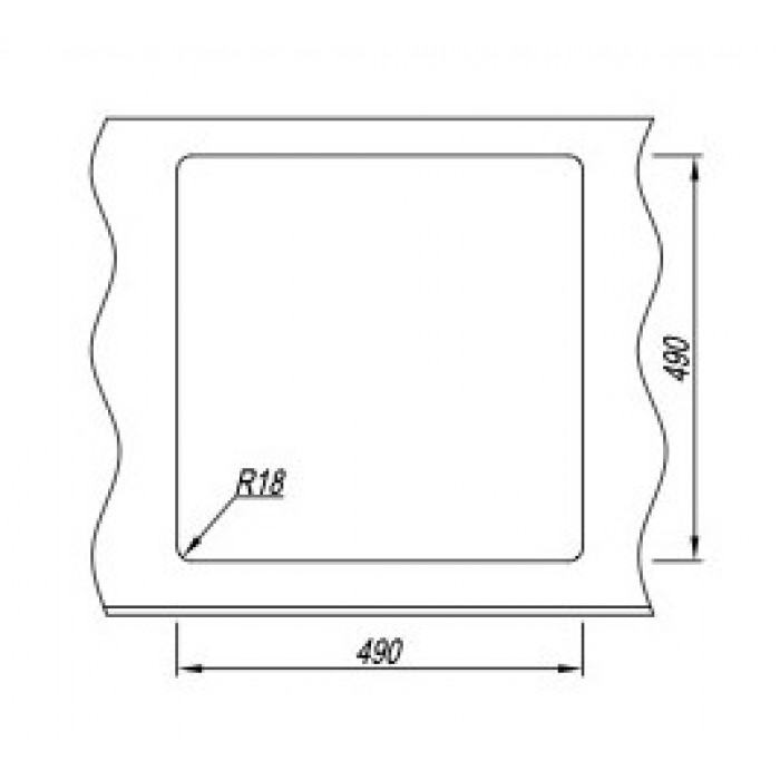 картинка Мойка для кухни Florentina ЛИПСИ-510 
