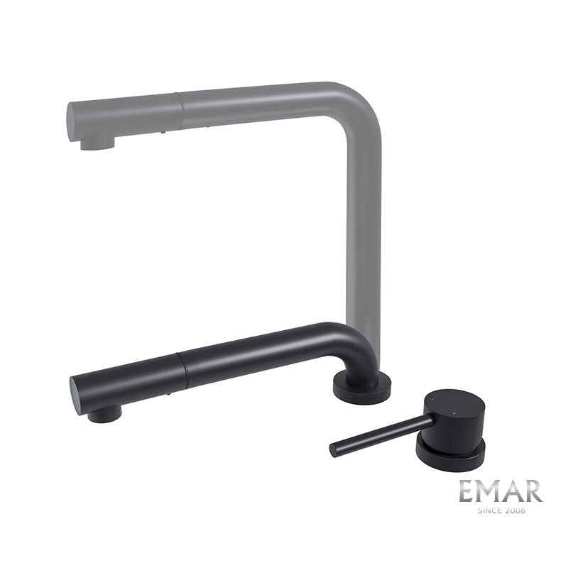 картинка Смеситель Emar ЕС - 7027 Black 