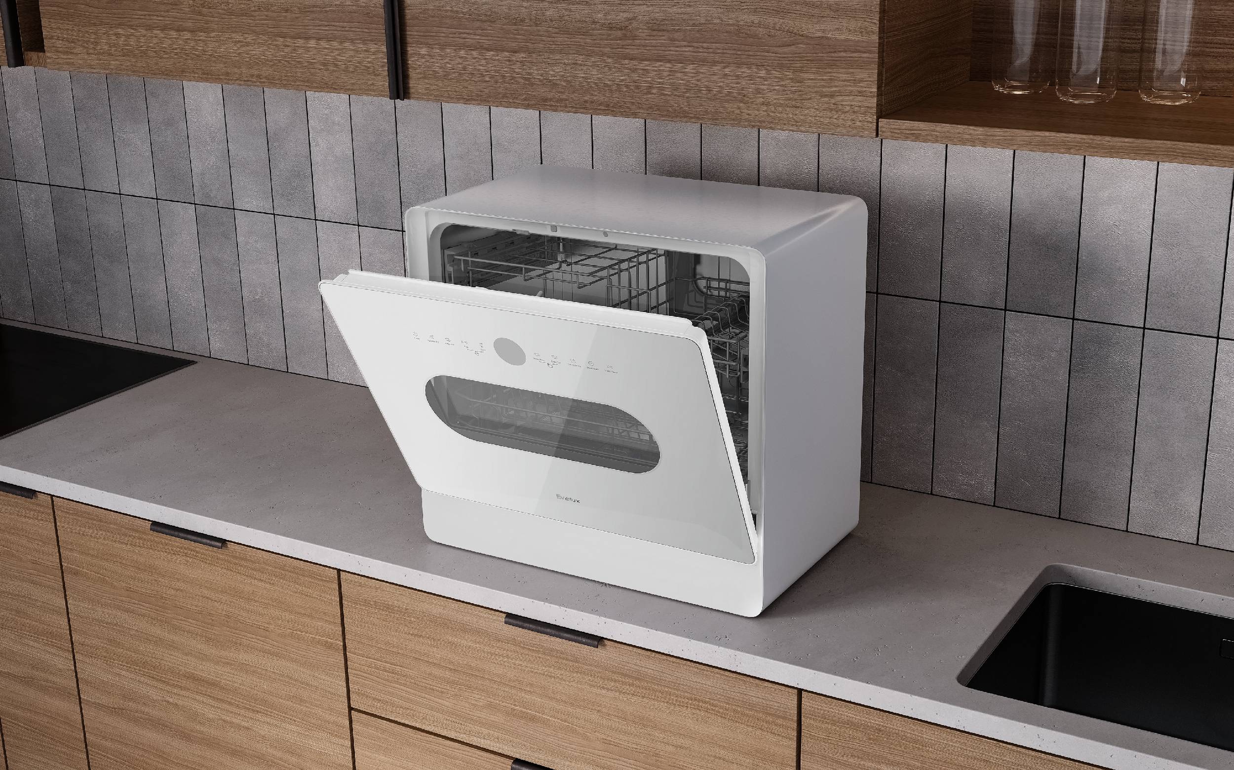 картинка Посудомоечная машина Evelux DS 1055 