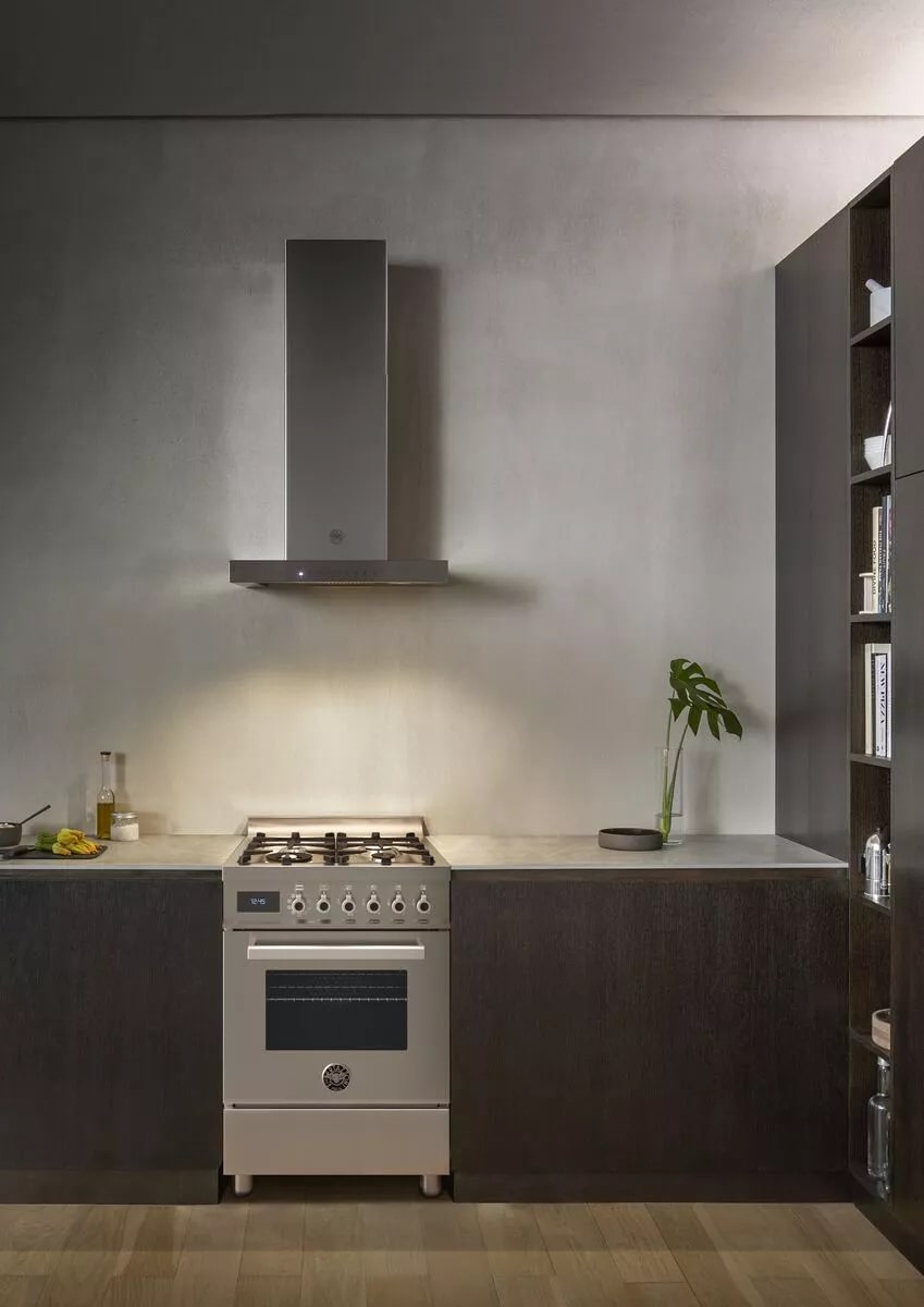 картинка Комбинированная кухонная плита Bertazzoni PRO64L1EXT нержавеющая сталь 