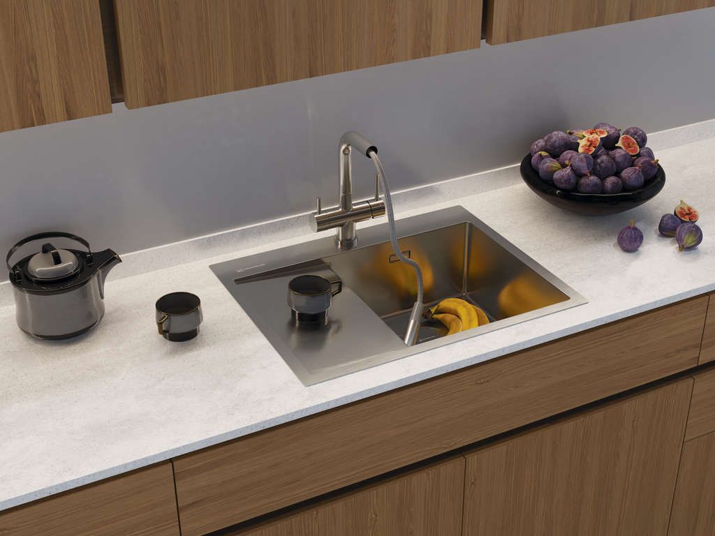 картинка Мойка Omoikiri Akisame-65-GM-L 