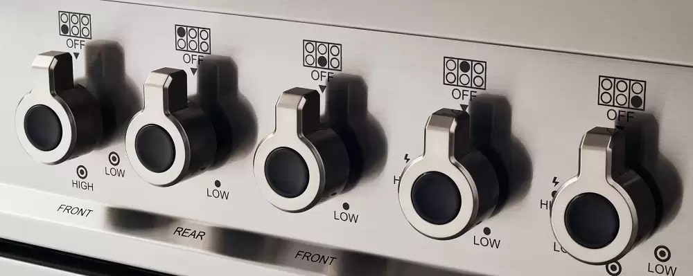 картинка Комбинированная кухонная плита Bertazzoni PRO64I1ENET чёрная 