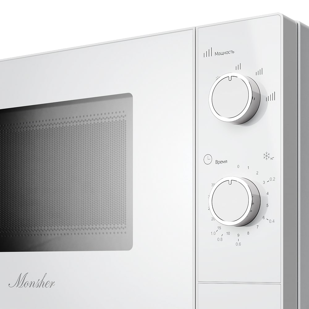 картинка Микроволновая печь Monsher MTW 204 BLANC 