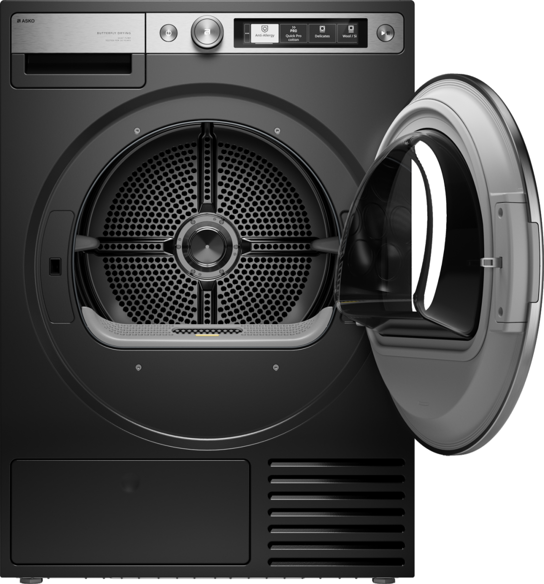 картинка Сушильная машина отдельностоящая Asko T709HUG черный графит  картинка Сушильная машина отдельностоящая Asko T709HUG черный графит