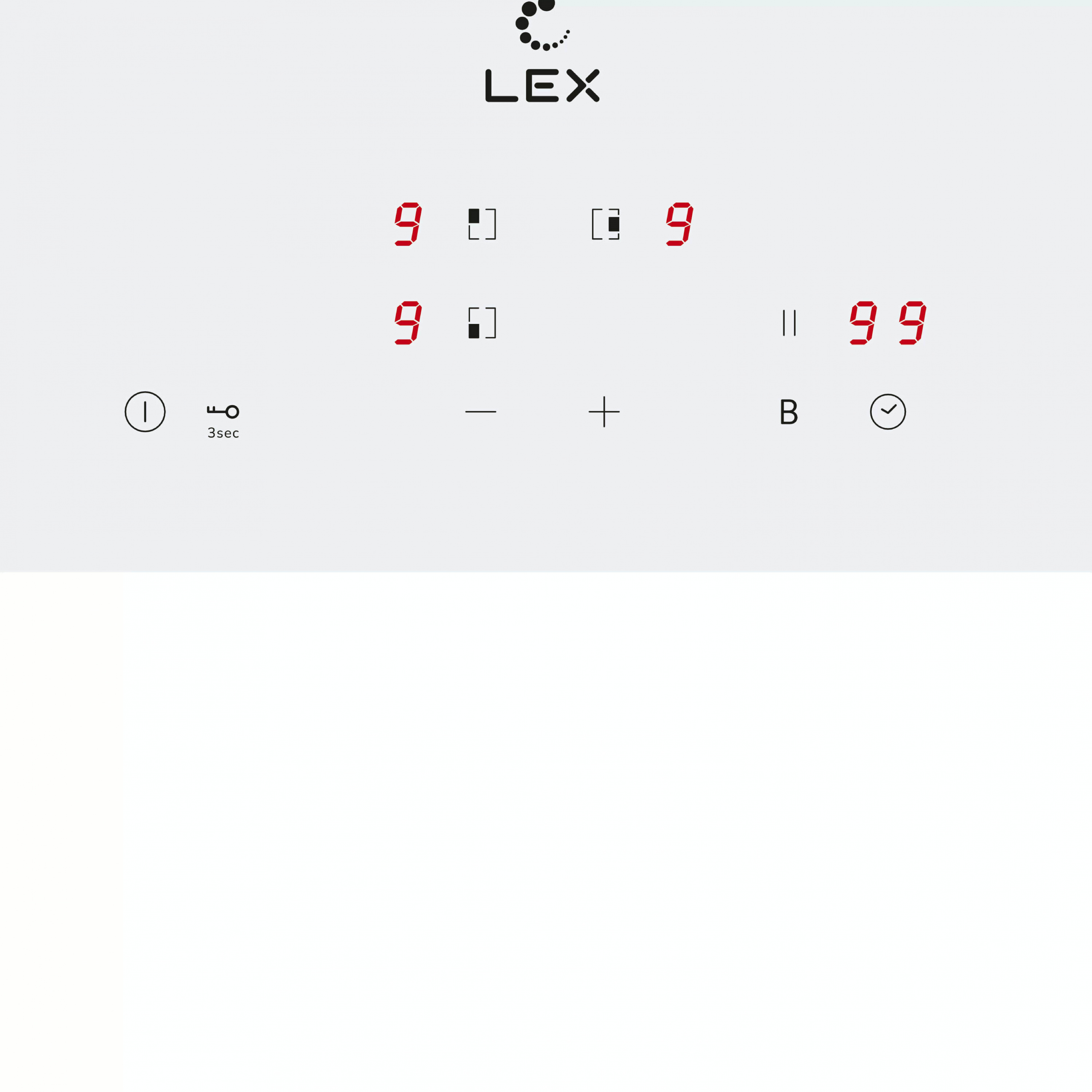 картинка Варочная панель Lex EVI 430A WH  картинка Варочная панель Lex EVI 430A WH