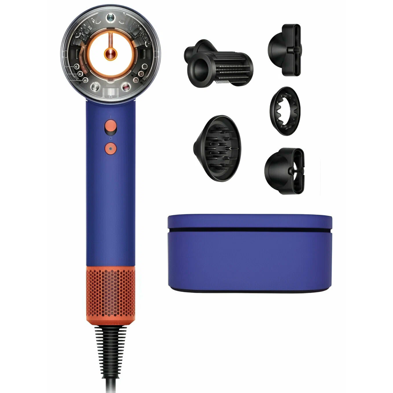 картинка Фен Dyson HD16 Vinca Blue/Topaz 515166-01  картинка Фен Dyson HD16 Vinca Blue/Topaz 515166-01