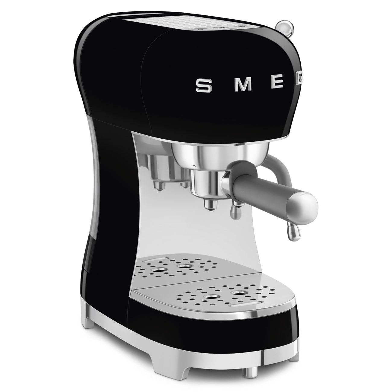 картинка Кофеварка Smeg ECF02BLEU  картинка Кофеварка Smeg ECF02BLEU