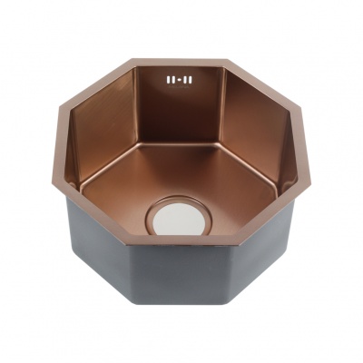 картинка Мойка для кухни Melana D400BR OCTAVIA бронза 