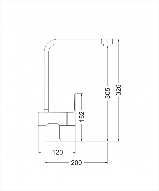 картинка Смеситель Emar Quartz ЕС - 3014 