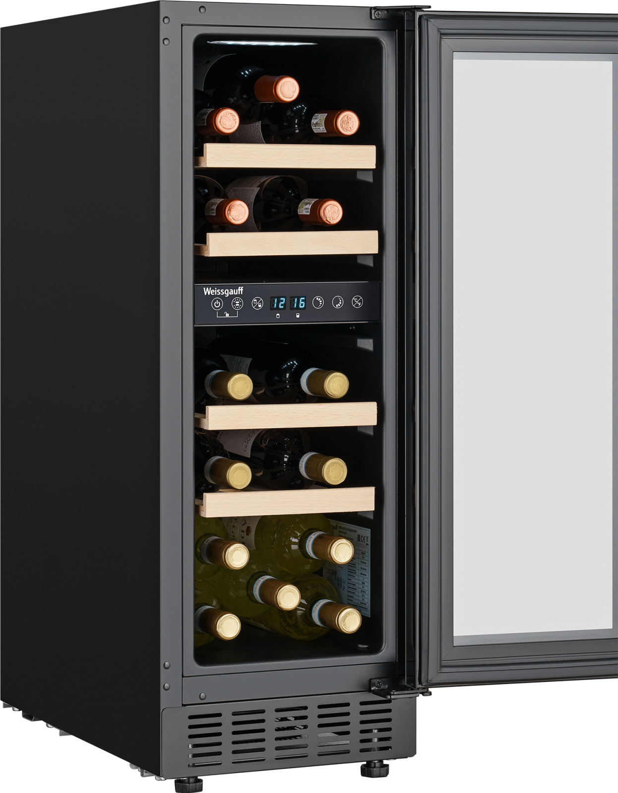 картинка Комбинированный винный шкаф Weissgauff WWC-17 DB DualZone 