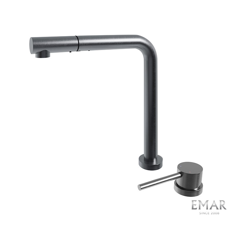 картинка Смеситель Emar ЕС - 7027 PVD Dark 