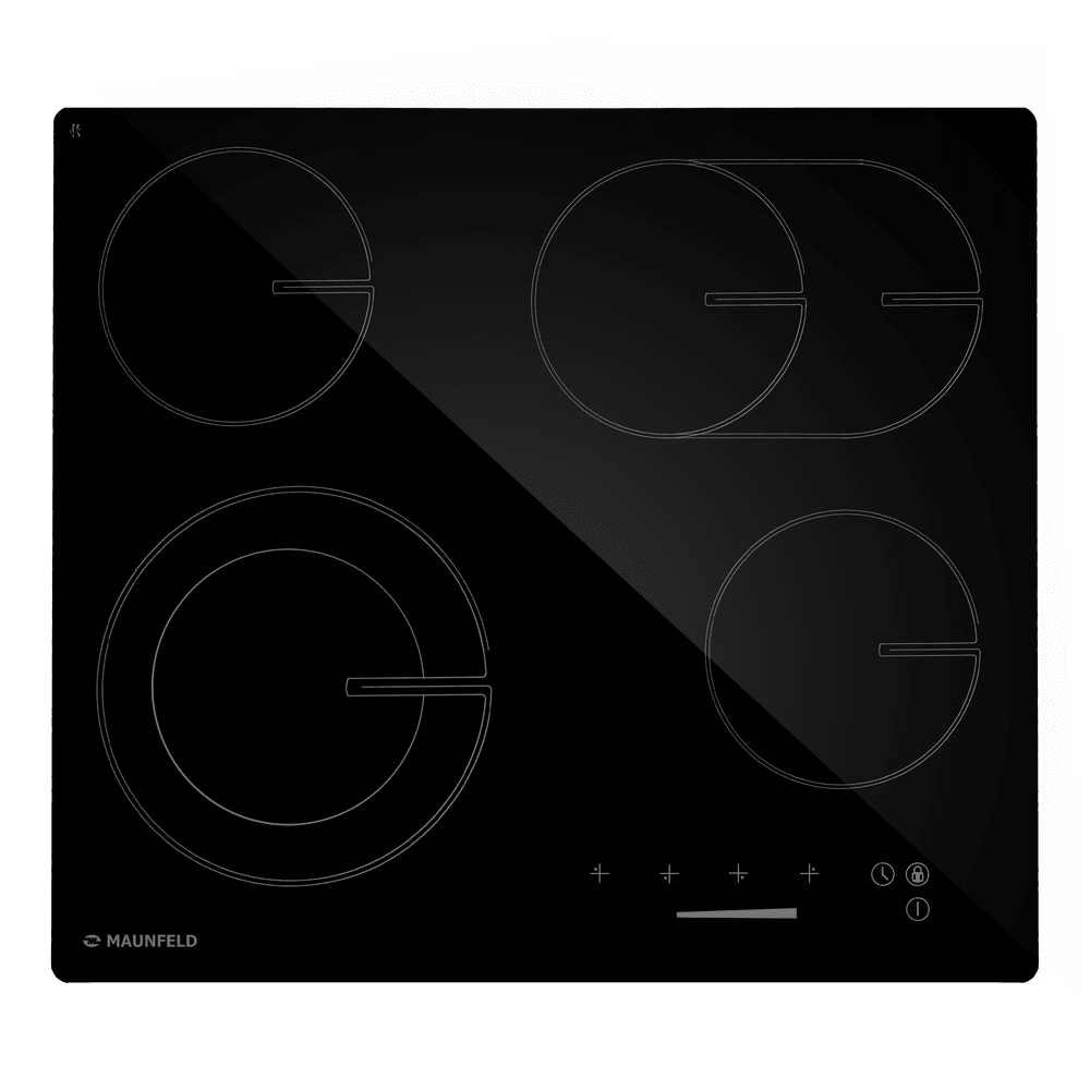 картинка Электрическая варочная панель Maunfeld AVCE6043SDOBK 