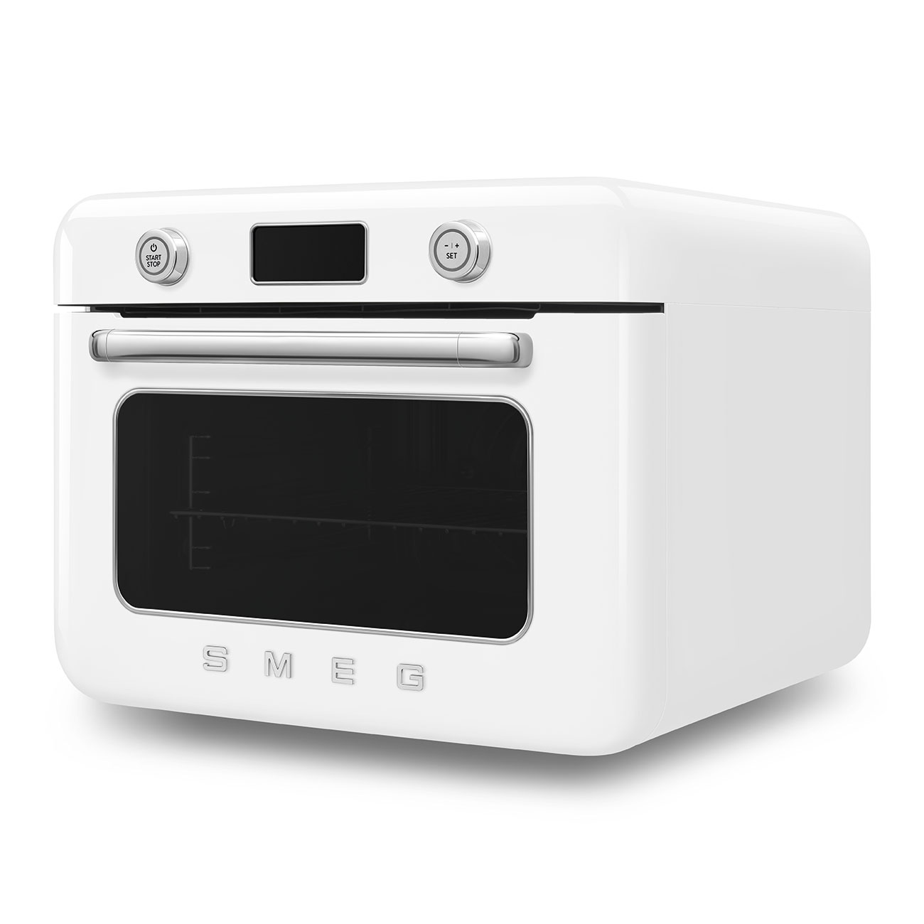 картинка Мини-печь с паром Smeg COF01WHEU белый  картинка Мини-печь с паром Smeg COF01WHEU белый
