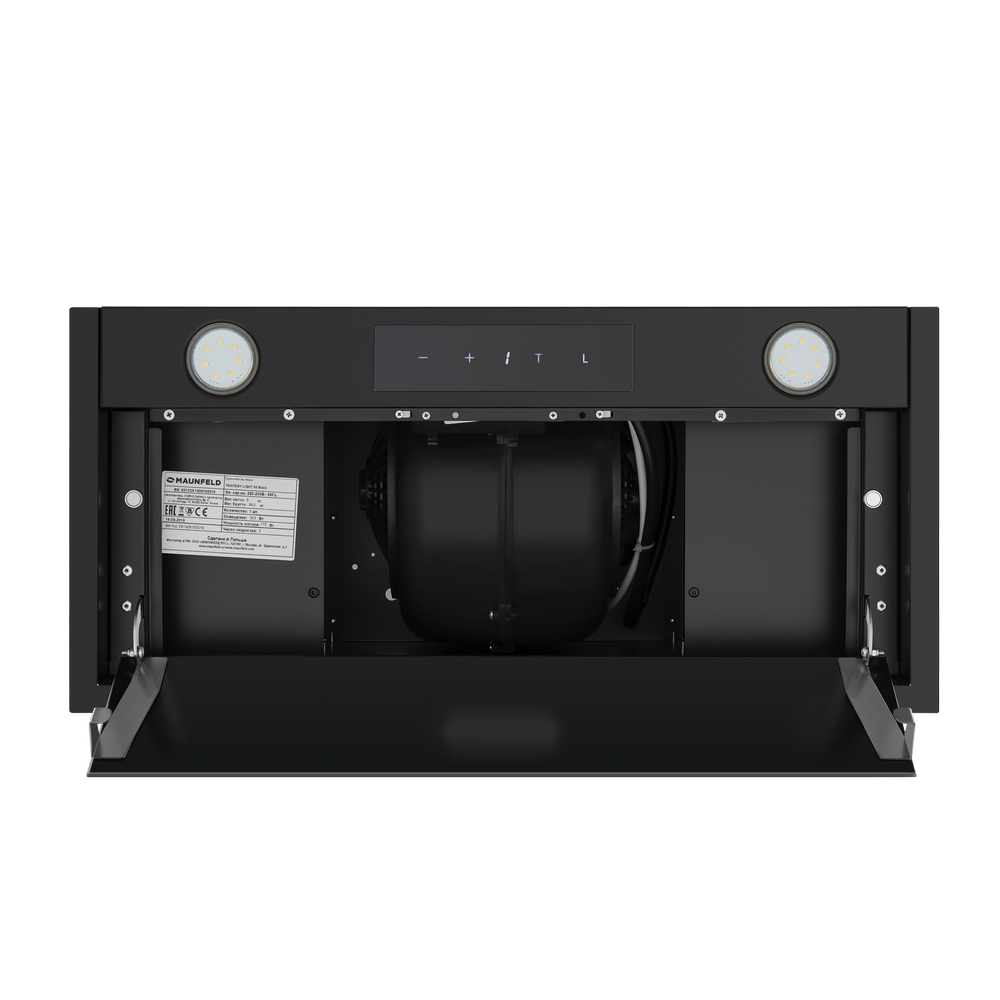 картинка Кухонная вытяжка Maunfeld FANTASY LIGHT 60 BLACK  картинка Кухонная вытяжка Maunfeld FANTASY LIGHT 60 BLACK