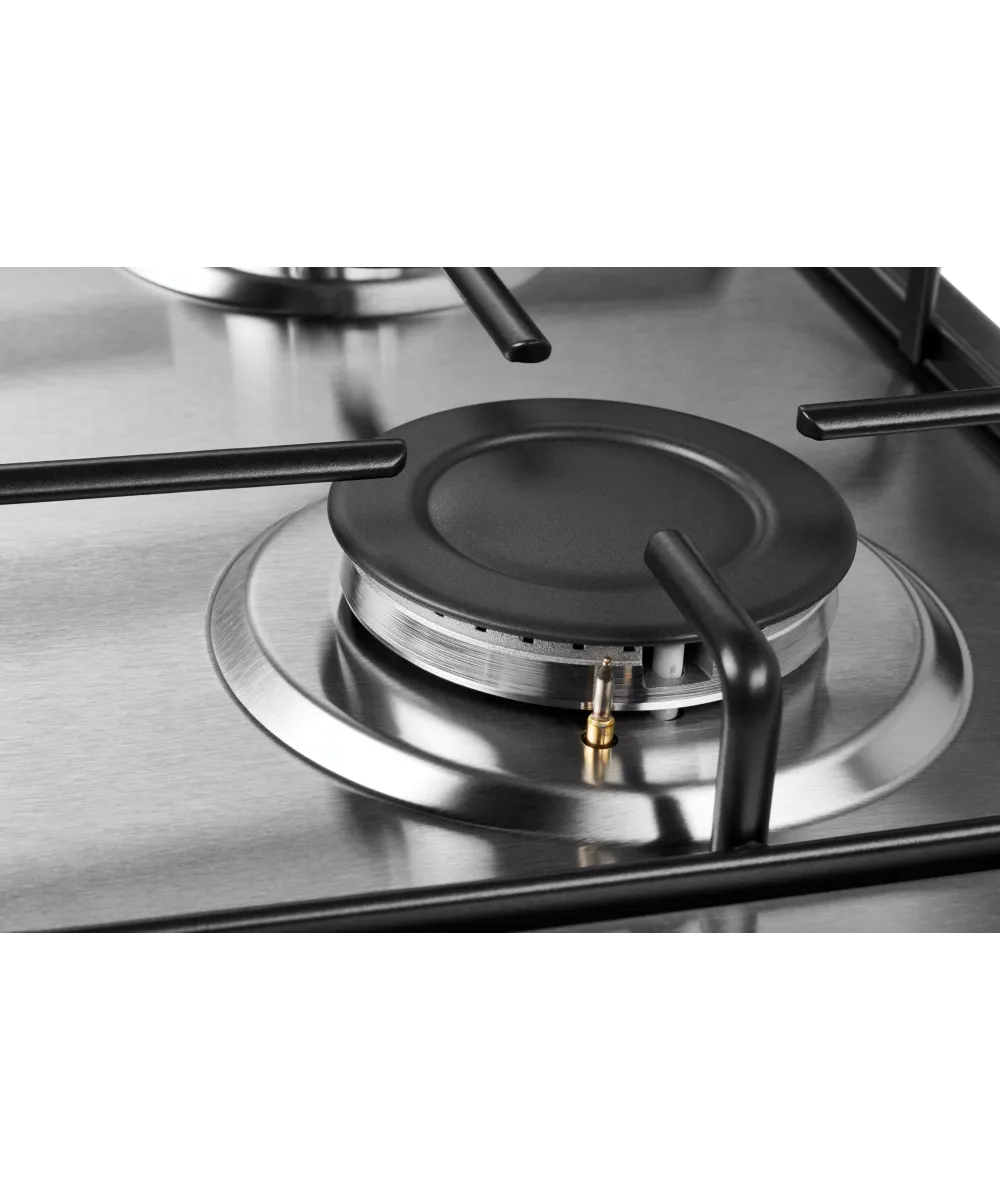 картинка Газовая варочная панель Monsher MSG 66 Acier  картинка Газовая варочная панель Monsher MSG 66 Acier