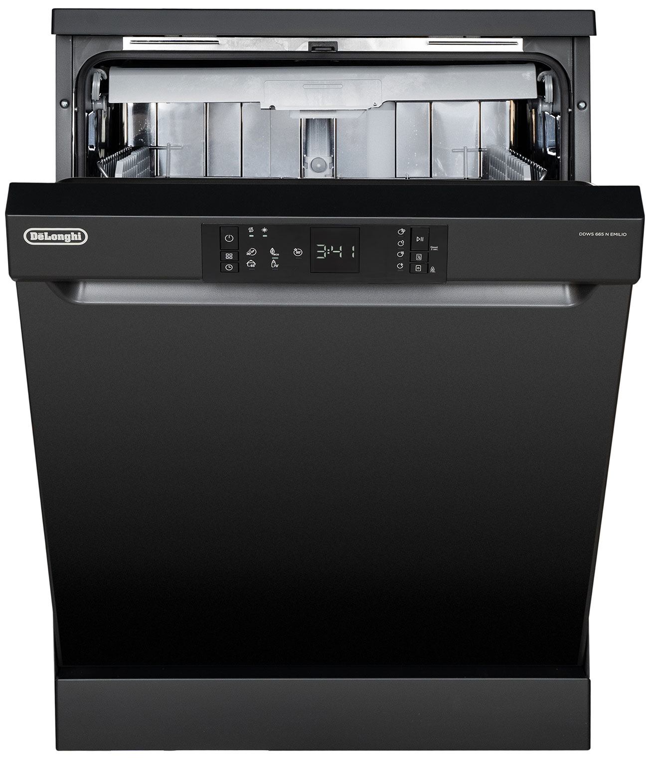 картинка Посудомоечная машина Delonghi DDWS 665 N EMILIO черный  картинка Посудомоечная машина Delonghi DDWS 665 N EMILIO черный