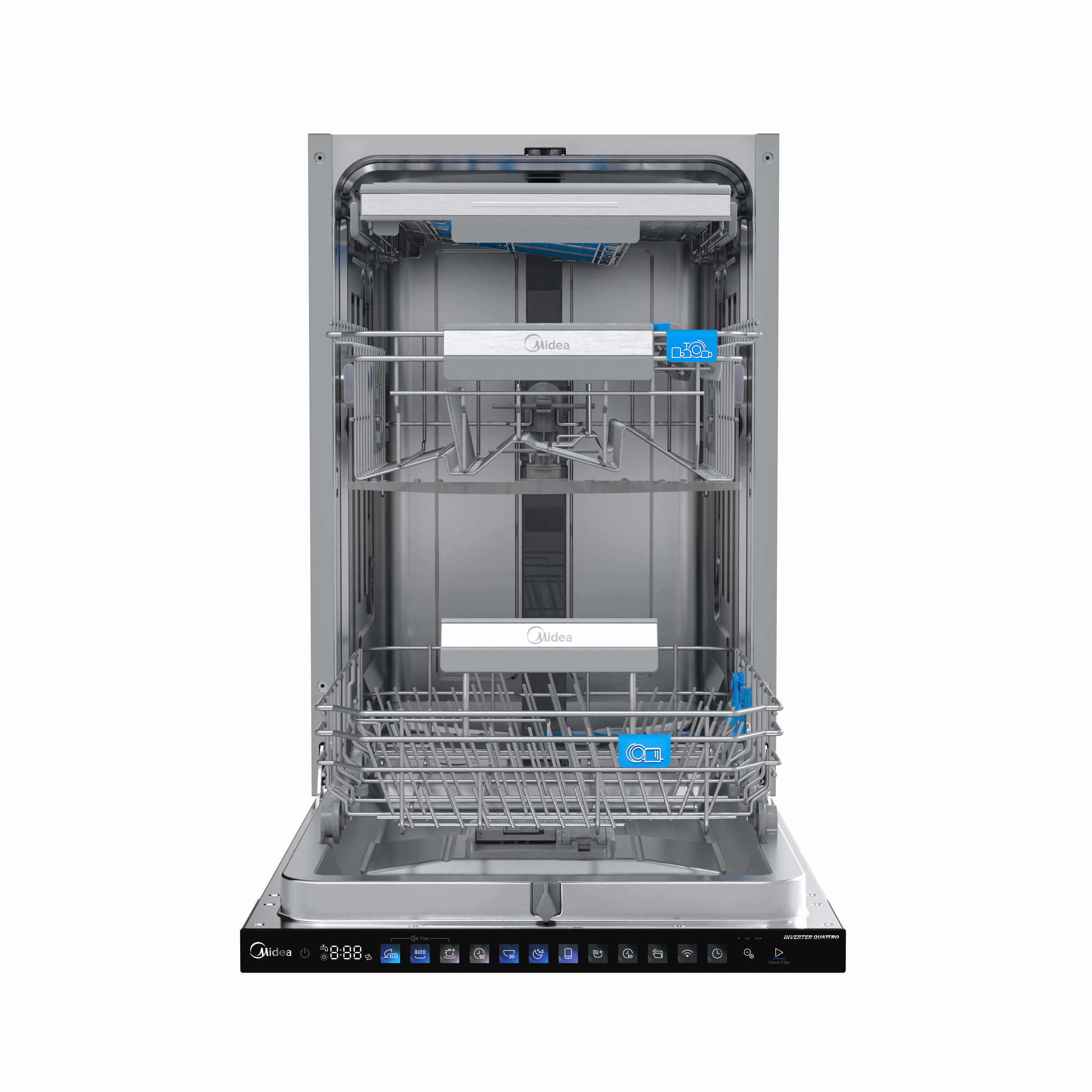 картинка Встраиваемая посудомоечная машина Midea MID45S730i  картинка Встраиваемая посудомоечная машина Midea MID45S730i