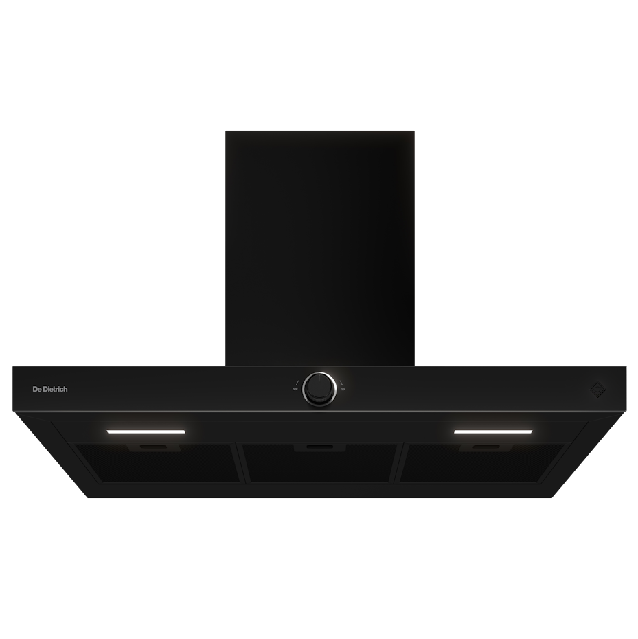 картинка Кухонная вытяжка De Dietrich DHB4934B Infinite Black 