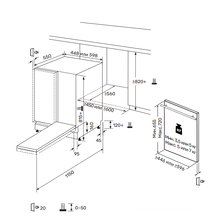 картинка Посудомоечная машина Kuppersberg GSM 4573 